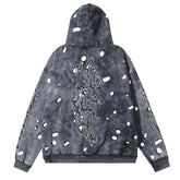 Hellstar Studios Washed Grey Hoodie